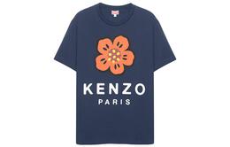 Kenzo: Футболка с цветочным принтом 