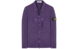 Stone Island: Фиолетовая куртка 