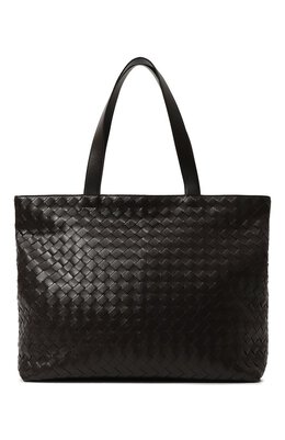 Bottega Veneta: Коричневая сумка 