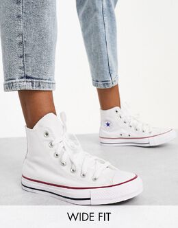 Converse: Белые кроссовки  Chuck Taylor All Star Hi