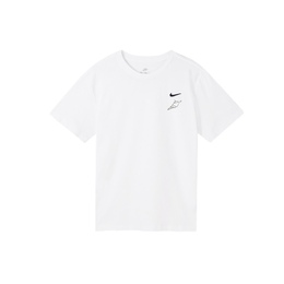 Nike: Белая футболка 