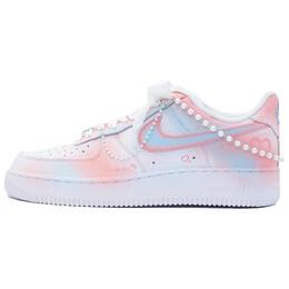 Nike: Розовые кроссовки  Air Force 1