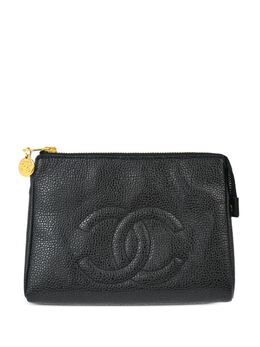 CHANEL Pre-Owned: Чёрная сумка 