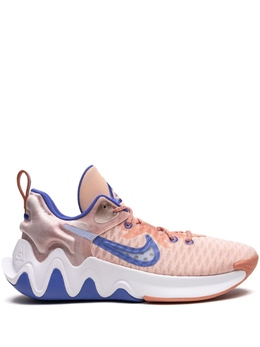 Nike: Оранжевые кроссовки 