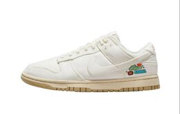 Nike: Розовые кроссовки  Dunk Low