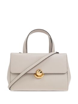 Furla: Бежевая сумка-шоппер 