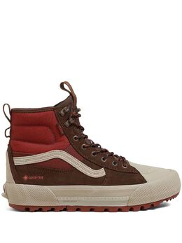 Vans: Коричневые кроссовки  Sk8-Hi