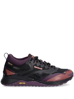 Reebok: Чёрные кроссовки  Nano