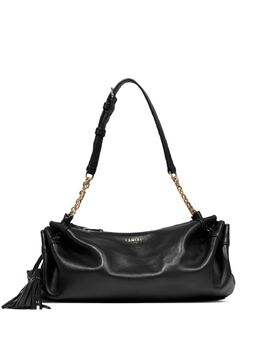 Lancel: Чёрная сумка 