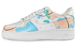 Nike: Розовые кроссовки  Air Force 1