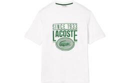 Lacoste: Белая футболка 