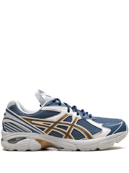 ASICS: Голубые кроссовки 
