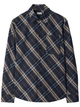 Burberry: Рубашка на пуговицах 