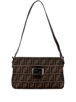 Fendi Pre-Owned: Коричневая сумка 