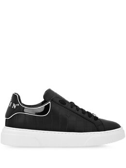 Philipp Plein: Чёрные кроссовки  Big Bang Runner