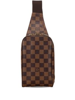 Louis Vuitton Pre-Owned: Коричневая сумка через плечо 