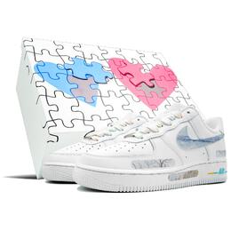 Nike: Голубые кроссовки  Air Force 1