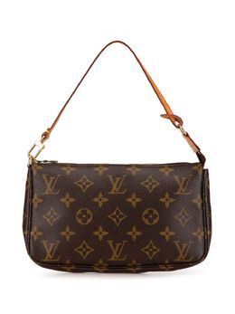 Louis Vuitton Pre-Owned: Коричневая сумка 