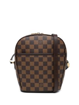 Louis Vuitton Pre-Owned: Коричневая сумка через плечо 