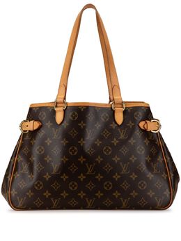 Louis Vuitton Pre-Owned: Коричневая сумка-шоппер 