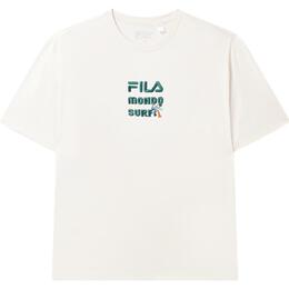 Fila: Белая футболка 