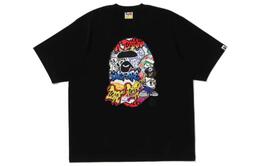 A BATHING APE: Чёрная футболка 