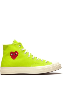 Converse: Зелёные кеды  Chuck 70 CDG