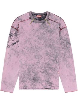 Diesel: Розовая футболка 