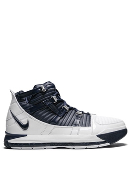 Nike: Белые кроссовки  Zoom Lebron 3 QS