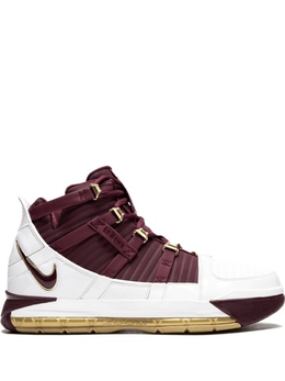 Nike: Красные кроссовки  Zoom Lebron 3 QS
