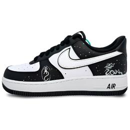 Nike: Чёрные кроссовки  Air Force 1