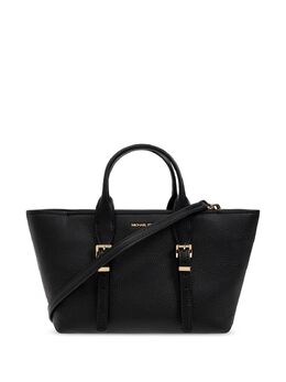 Michael Michael Kors: Чёрная сумка-шоппер 