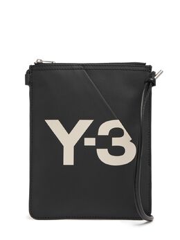 Y-3: Чёрная сумка через плечо 