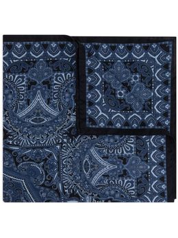 ETRO: Голубой шарф 