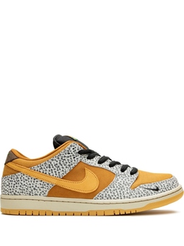 Nike: Жёлтые кроссовки  SB Dunk Low Pro