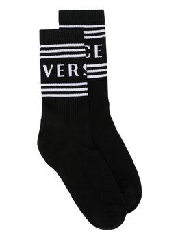 Versace: Чёрные носки 