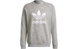 Adidas: Серая толстовка 