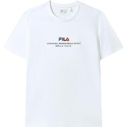 Fila: Белая футболка 