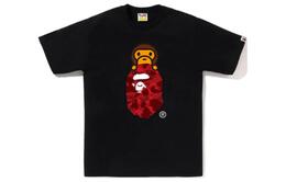 A BATHING APE: Чёрная футболка 