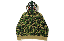 A BATHING APE: Зелёный свитшот 