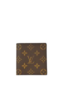 Louis Vuitton Pre-Owned: Коричневый картхолдер 