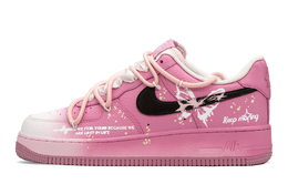 Nike: Чёрные кроссовки  Air Force 1