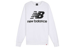 New Balance: Белая толстовка 