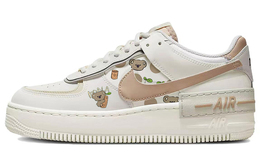 Nike: Коричневые кроссовки  Air Force 1