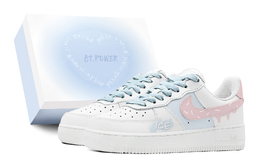 Nike: Голубые кроссовки  Air Force 1