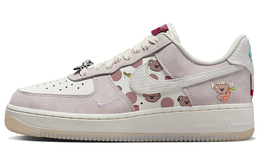 Nike: Фиолетовые кроссовки  Air Force 1