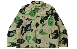 A BATHING APE: Бежевая куртка 