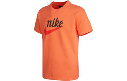 Nike: Оранжевая футболка  Sportswear Essentials