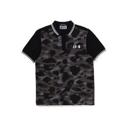 A BATHING APE: Фиолетовая рубашка 