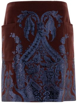 ETRO: Юбка  Baroque с принтом